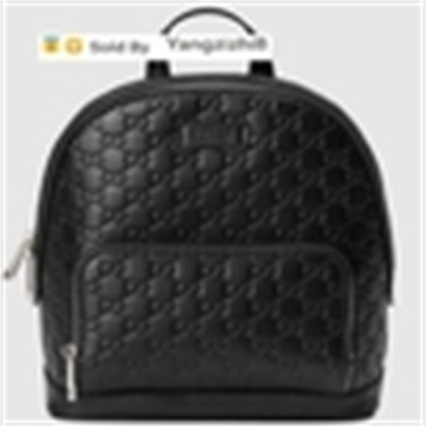 

yangzizhi8 bags leather backpack 450967 men backpacks shoulder signature totes handbags handles cross body messenger bags, Black;red