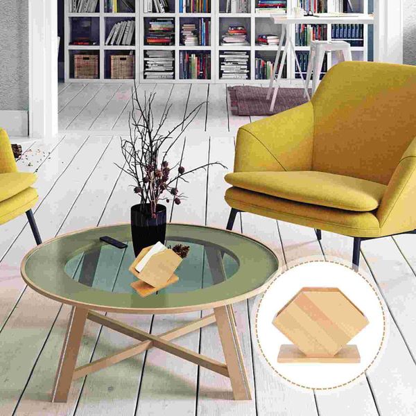 

tissue boxes & napkins 1pc fan shape paper towel box bamboo vertical rack color