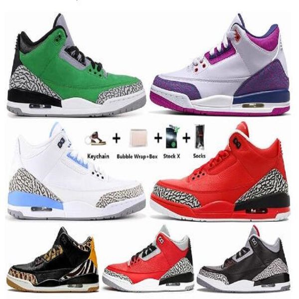 

unc 3 3s court purple jumpman men basketball shoes red cement tinker oregon pit crew grateful mens trainers sports sneakers 7-13