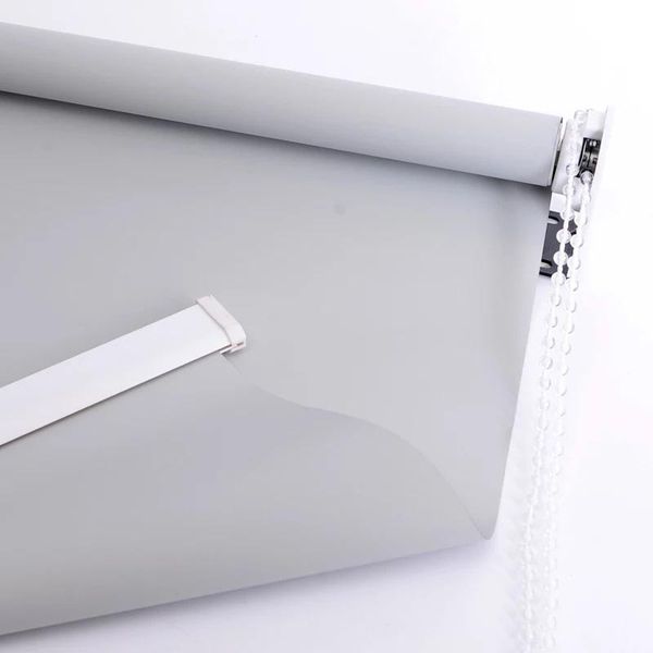 

blinds blackout roller drill system office kitchen bed room half shade or full window customized size jr1009