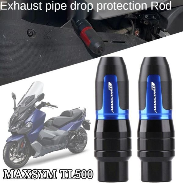 

parts applicable to sym sanyang maxsym tl500 19-20 modified exhaust pipe schock-resistant stick ball/rubber bumper
