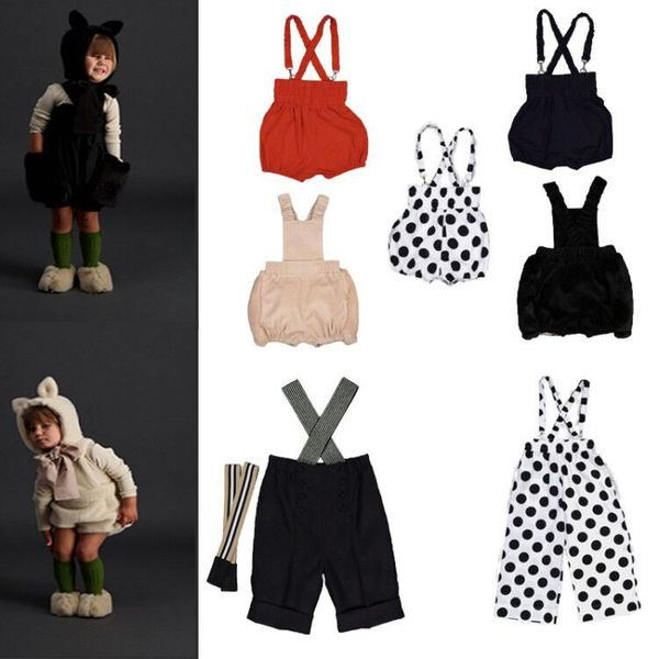 

2021 new jumpsuits shorts girls size 8 carbon soldier brand overalls for kids baby girl fall clothes toddler boys clothing pants 9x5f, Blue