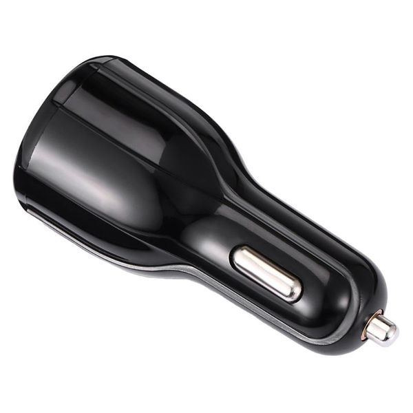 

car organizer black 2 dual port usb fast charger quick charge 3.0 for phone