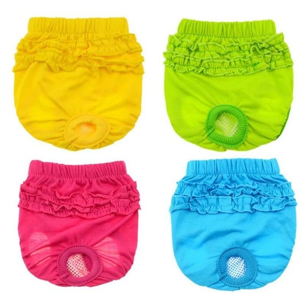

dog apparel easy to wear diapers washable & reusable- male diaper female physiological pants for puppy dogs pet supplies