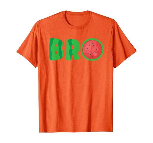 

bro watermelon tee cool summer tropical fruit melon t-shirt, White;black