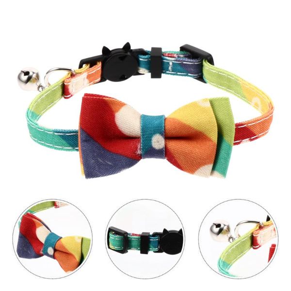 

cat collars & leads kitten collar bowtie pet po prop colorful necklace