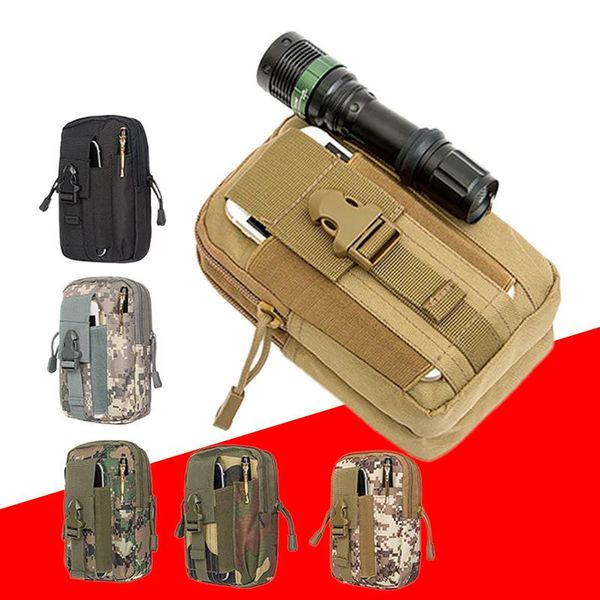 

outdoor bags oxford cloth waist bag pocket multi-pockets quick draw buckle thigh packs pouch for motorcycle hiking climbing camping