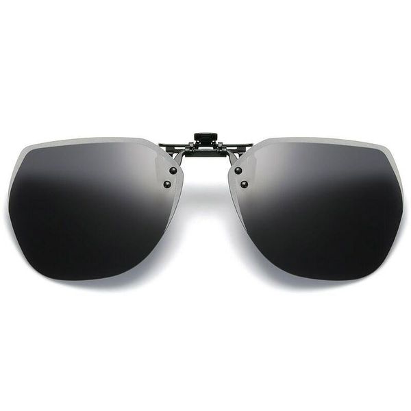 

outdoor eyewear frameless polygon laser clip sunglasses women's polarized men's driving glasses cycling