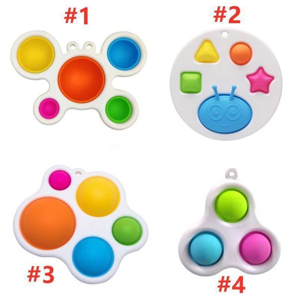 

dhl styles baby sensory simple dimple toys gifts child funny anti-stress pop it stress reliver push bubble fidget toy