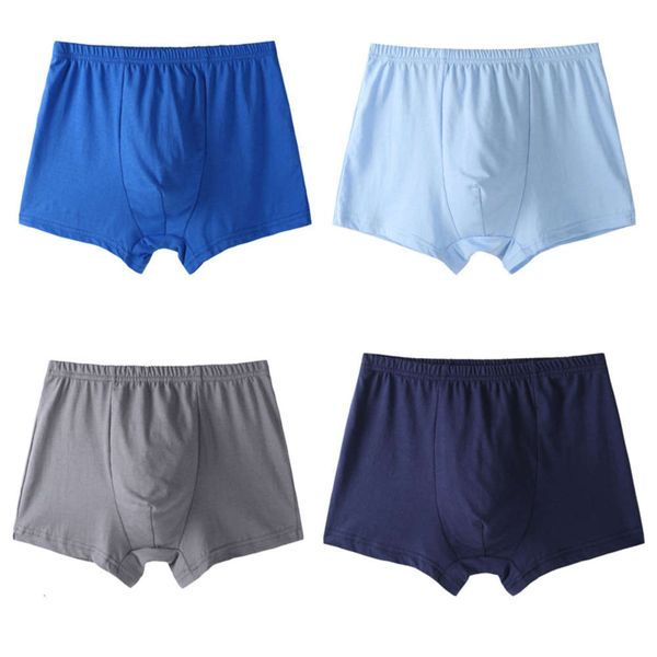 

men's underwear pure cotton boxer pants quadrangle, Black;white