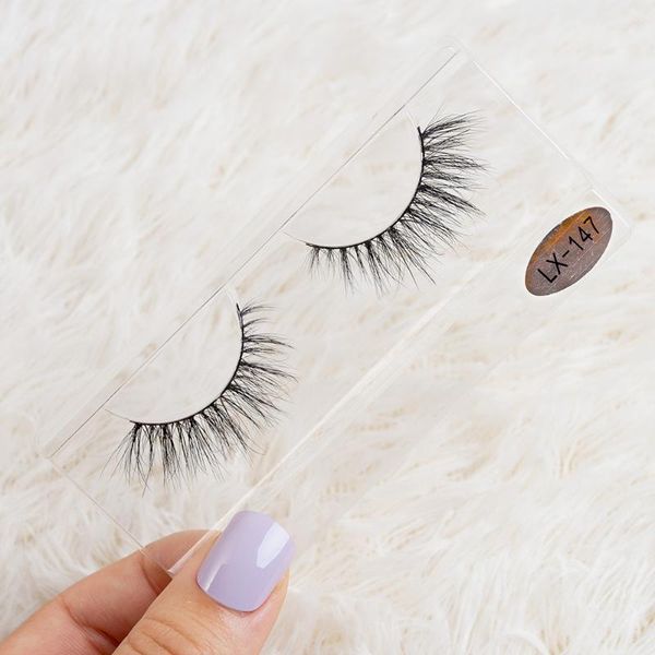 

false eyelashes mink lashes 3d ultra fluffy collection medium volume cruelty makeup