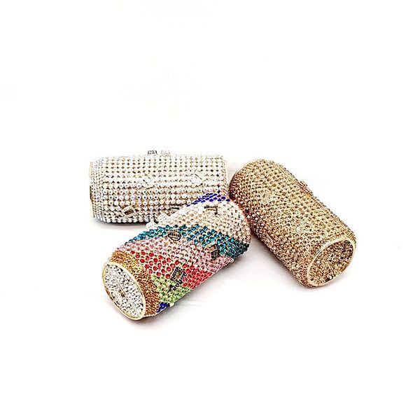 

evening bags classical women accessories diamonds luxury clutches tin crystal purses bridal wedding party popsicle