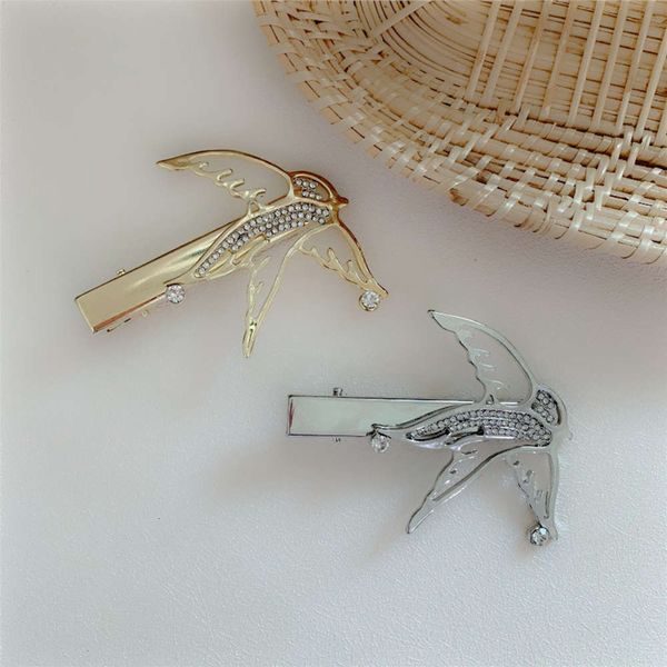 

hbp new flying swallow hairpin temperament korean hair accessories simple fashion sweet bangs side clip girl, Silver