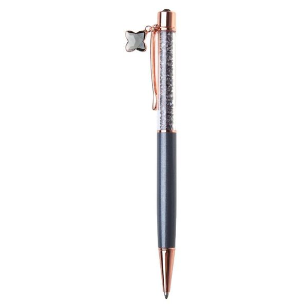 

beautiful ballpoint pen fashion crystal pendant writing stationery metal c5ae pens, Blue;orange