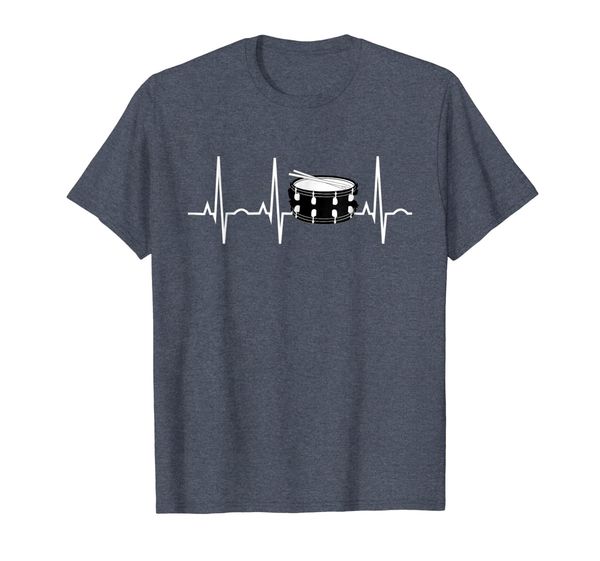 

Snare Drum Heartbeat Shirt - Best Drummer Gift Tee, Mainly pictures