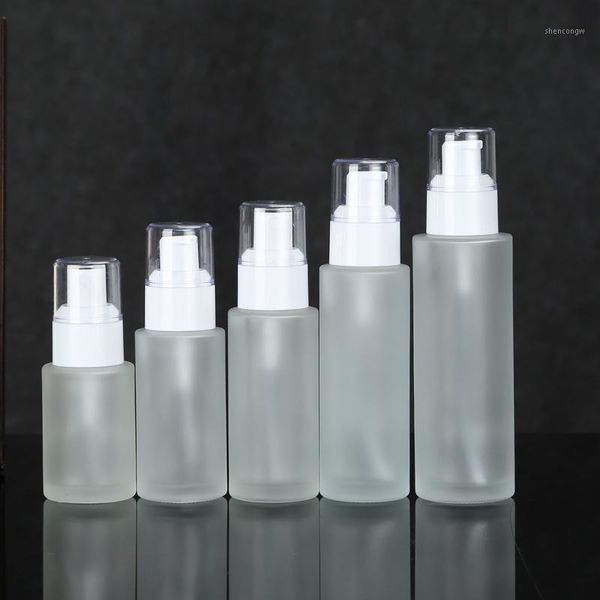 

10/20pcs 30/40/50/60/80ml maglass perfume spray bottles atomizer lotion essence