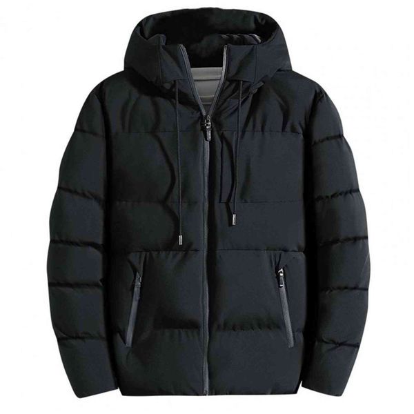

men's hooded et, pocket zip coat, solid color, autumn and winter, 60%, Black;brown