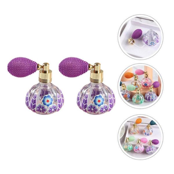 

storage bottles & jars 2pcs 13ml perfume spraying bottle household dispenser airbag