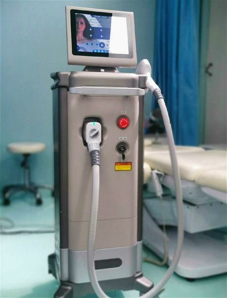 

professional 808nm diode laser soprano laser diode laser hair removal devices for sale suitable for all hair types, Black