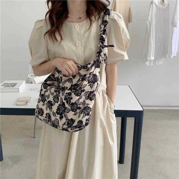 

evening bags youda retro canvas shopping bag eco reusable foldable shoulder large handbag fabric cotton tote for women shopper pack