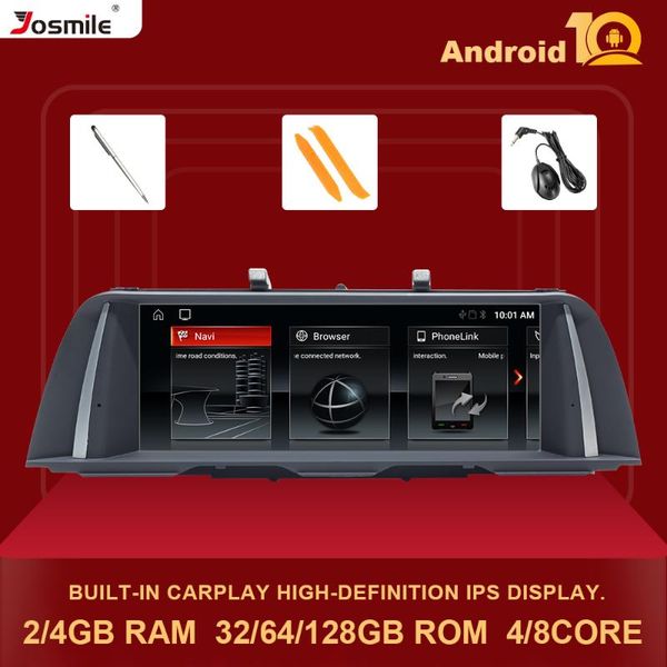 

ips 4gb android 10 car dvd player for 5 series f10 f11 2010-2021 cic nbt gps navigation multimedia autoradio support carplay