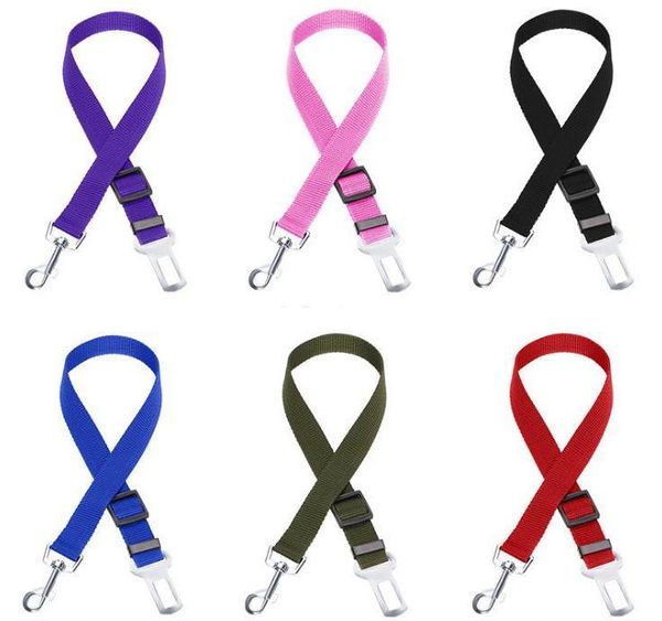 

200pcs adjustable dog cat pet car safety seat belt collars wholesale
