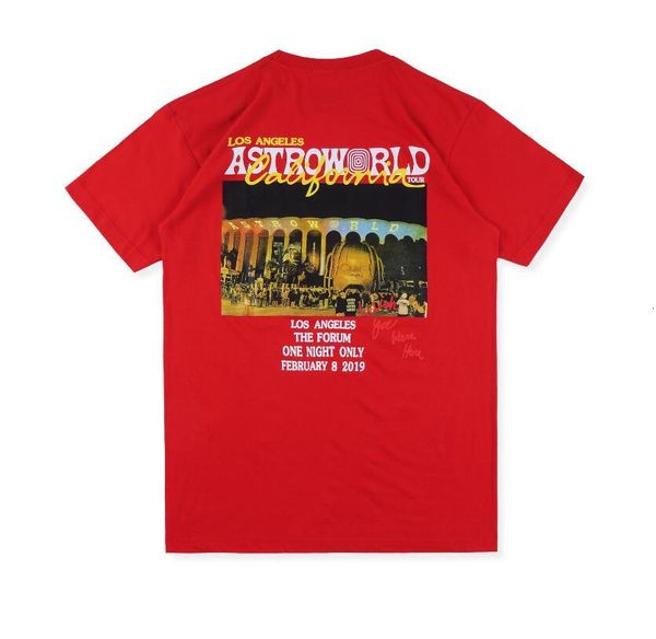 

new 2021 19ss summer hip hop men women los angeles short sleeve astroworld kanye west t shirt ueta moi3, White;black