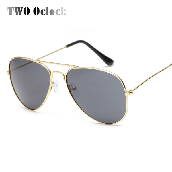 

designer sunglasses two oclock aviation pilot women men vintage design shades for uv400 blue mirror sun glasses male female point, White;black