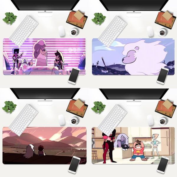 

mouse pads & wrist rests steven universe locking edge pad game animation xl large gamer keyboard pc desk mat takuo tablet mousepads