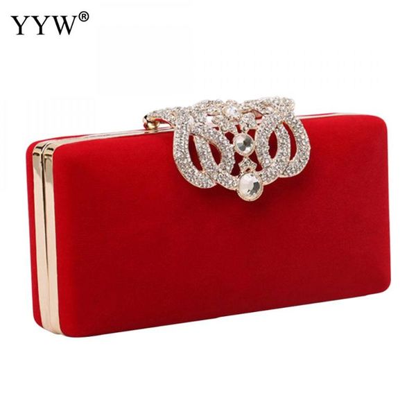 

yyw fashion clutch evening bags crown rhinestones evening bags shoulder bag wedding diamonds lady purse mini