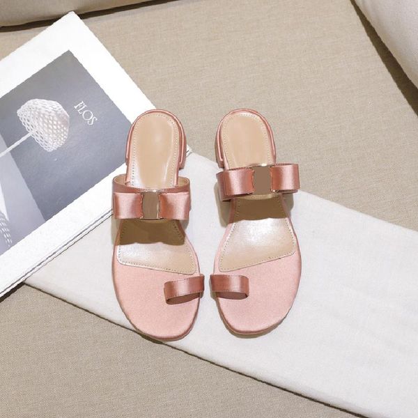 

sandals women shoes summer female casual chaussure ete femme ladies beach sandalias bow knot sweet sandales flip flops, Black