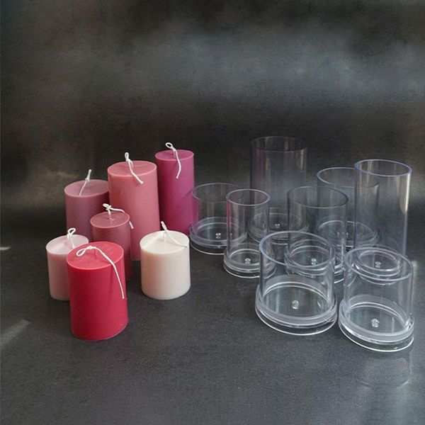 

craft tools plastic candle mold cylindrical diy making supplies cylinder shape soap