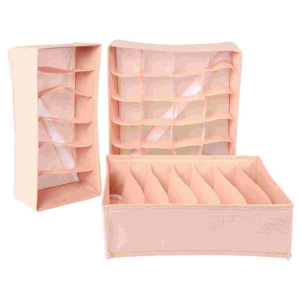 

storage drawers 3pcs household underwear boxes creative sock containers )
