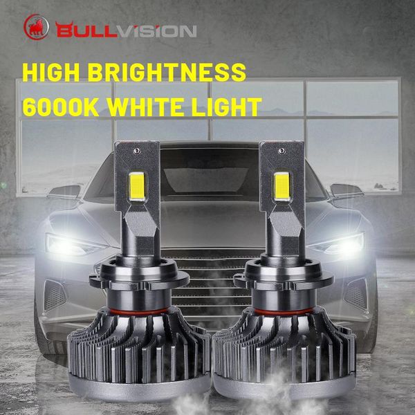 

car headlights bullvision d2s led headlight 25000lm d1s d3s d4s d5s d8s d1r d2r d4r canbus error csp chips hid 50w ballasts plug&play