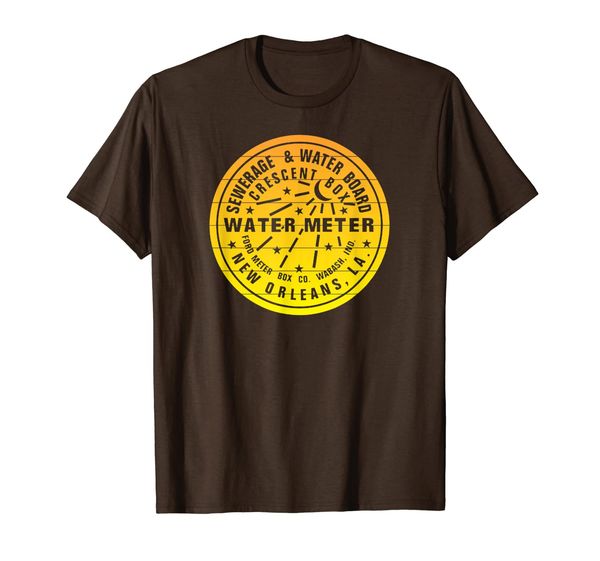 

New Orleans Water Meter Shirt, Mainly pictures