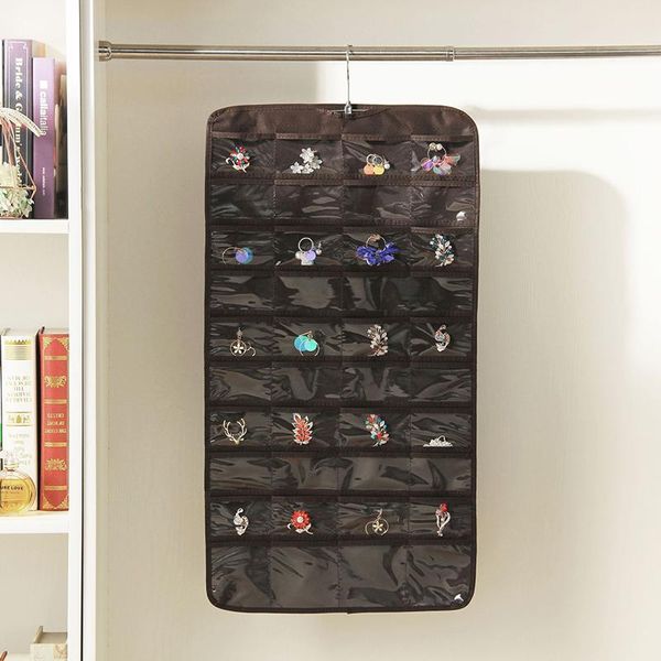 

storage bags jewelry hanging bag small objects non-woven finishing dustproof