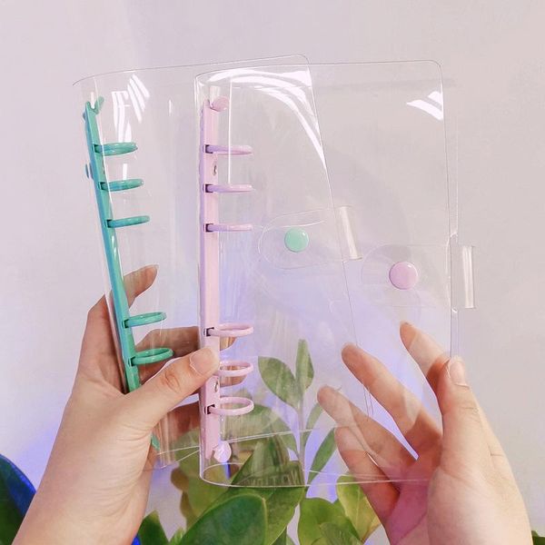 

card holders pvc po cover & inner pages 3 inch pocard binder holder sticker name bag polaroid film collect book, Brown;gray