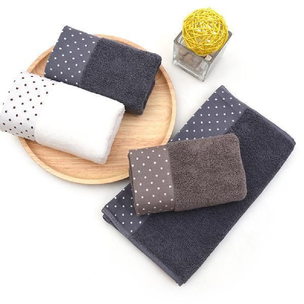 

towel 24 plain colour cotton water-absorbing bathroom for bath beach