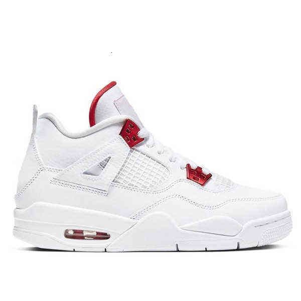 

2021 jumpman 4 4s outdoor shoes mushroom sail ow gray fashion sneakers size 40-47