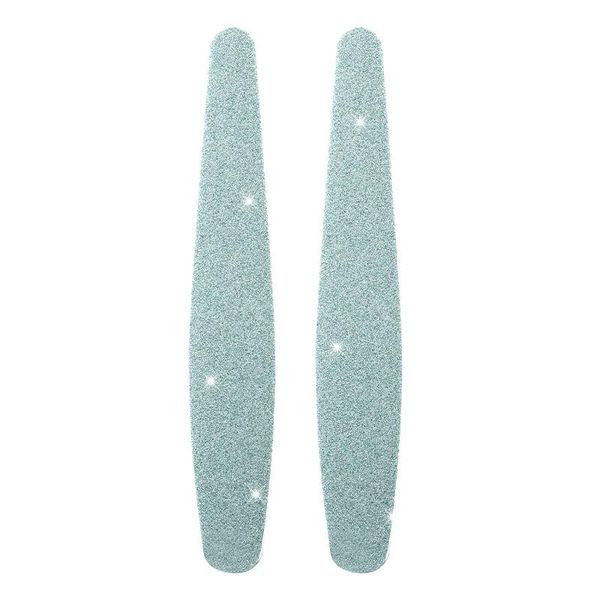 

nail files 5 pcs file set professional buffer green glitter washable double sided grit
