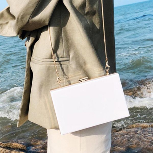 

evening bags 2021 fashional bag women's acrylic prom handbag ladies wedding party clutch banquet purse shoulder