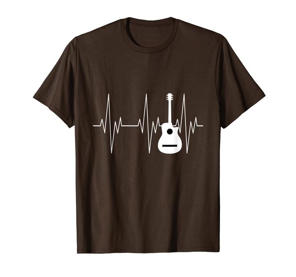 

Acoustic Guitar Heartbeat - Musician T-Shirt, Mainly pictures
