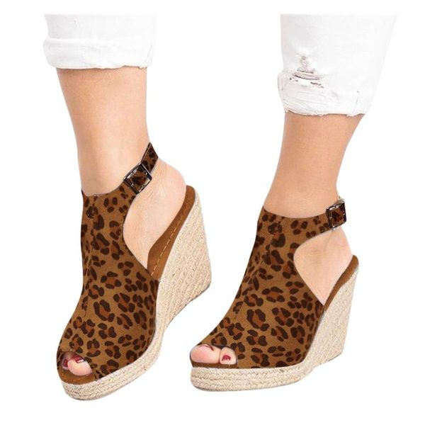 

dress shoes summer sandals women's ladies fashion solid wedges platform heeled casual buckle strap roman female footwear, Black