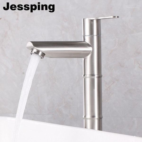 

bathroom sink faucets high size faucet basin tap 304 stainless steel single handle1