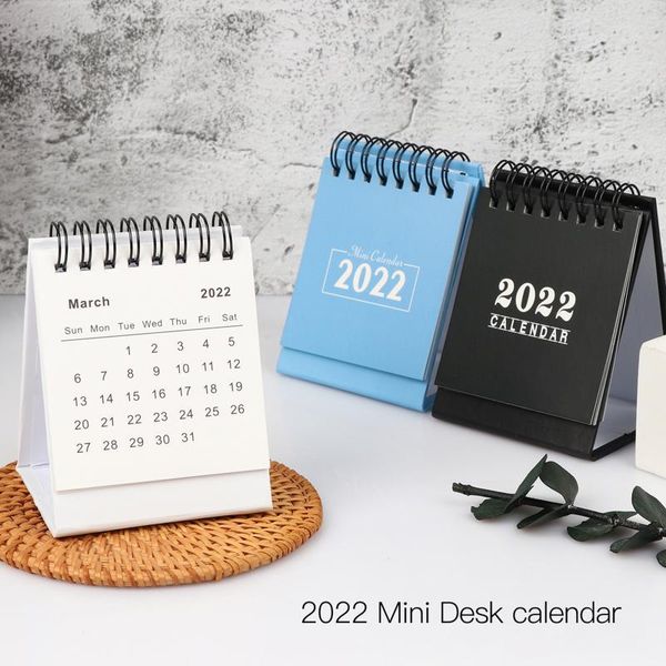

novelty items 2022 monthly desk calendar decoration simple border home school planning scheduling block organization