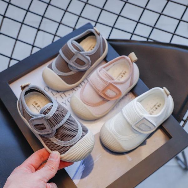 

kids shoes baby boys breathable mesh toddler sneakers nursery children school shoes spring lightweight girls casual sneakers, Black