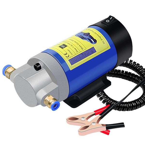 Portable 12V 100W Auto Pompa elettrica Pompa elettrica Estrattore di trasferimento PUM Olio / Pompa di aspirazione fluido grezzo Motore del combustibile Stiphon Tool