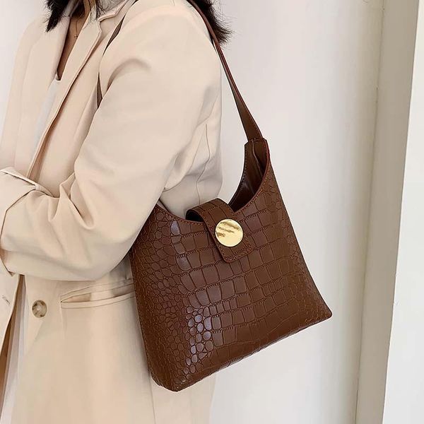 

shoulder bags stone pattern pu leather for women 2021 brief small handbags lady hand bag solid color chic flap phone purses