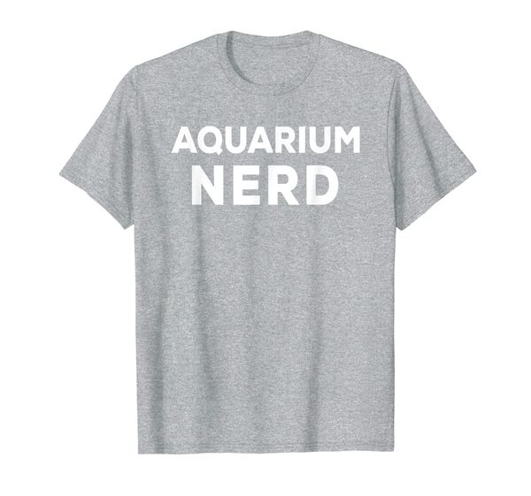 

aquarium nerd funny fish tank gift saltwater reef aquarist t-shirt, White;black