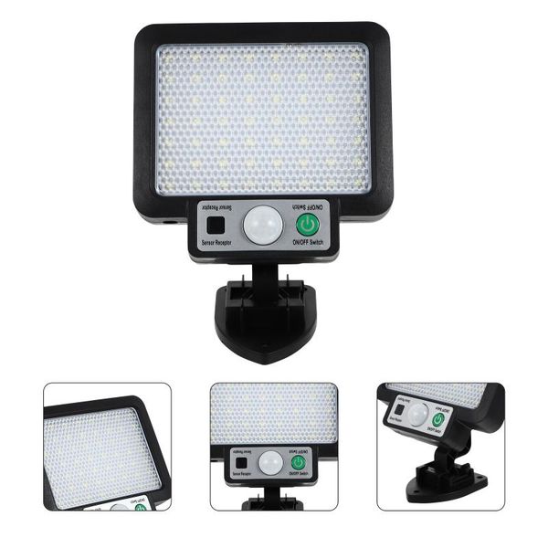 

solar lamps 1set durable wall lamp bright intelligent home light waterproof safe
